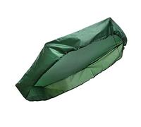 TOYANDONA Bâche Hexagonale pour Bac à Sable Verte 180x150 Cm en Tissu Oxford Imperméable Anti-UV Protection Extérieure Auvent de Jardin Anti-poussière Robuste Cordon de Couleur Aléatoire
