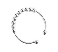 TOYANDONA Bague Ouverte Femme Argent Sterling Bague Ajustable pour Doigt Minimaliste Décoration