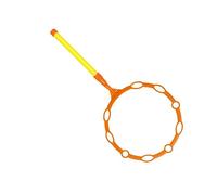 TOYANDONA Baguette à Bulles avec Poignée Amovible pour Garçon Fille Outil Plastique pour Bulles Grandes et Petites Extérieur Ludique Orange Couleur Aléatoire Couleur Aléatoire