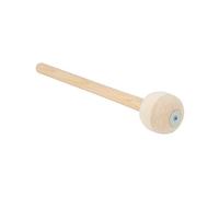TOYANDONA Baguette De Batterie Pour Caisse Claire En Bois, Maillet à Tête Bicolore En Feutre, Manche Long En Bois Naturel, Accessoire Percussion Polyvalent Pour Pratique Et Fanfare
