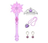 TOYANDONA Baguette Lumineuse, Baguette de Fée Clignotante, Accessoire de | Baguette Lumineuse de 32 Cm à Effet Dégradé, Accessoire de Déguisement en Plastique Rose pour Noël, Cosplay Et Spectacles.