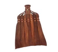 TOYANDONA Balai de Remplacement Fibres de Palmier Naturel Tête de Balai Robuste pour Extérieur Nettoyage des Patios et Jardins Compatible avec Manches Variés Style Vintage Classique