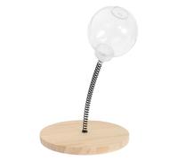 TOYANDONA Balle Distributrice De Friandises pour Chats Jouet Interactif pour Chats Intérieur Balle Anti-Fuite De Nourriture