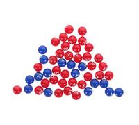 TOYANDONA Balles de Loterie Numérotées Plastique pour Jeux de Société Accessoires de Tirage au Sort et Animation de Fête Légères et Colorées