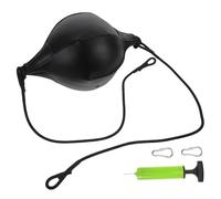 TOYANDONA Ballon de Boxe Suspendu Double Extrémité PU pour Entraînement Vitesse et Coordination Kit de Frappe pour Boxe à Amélioration des Réflexes et
