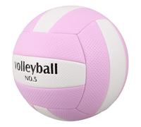 TOYANDONA Ballon de Volley-Ball de Plage Antidérapant PVC avec Surface Texturée pour Matchs Extérieur Loisirs Sportifs