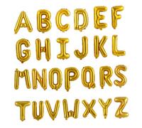 TOYANDONA Ballons Décoratifs Aluminium Happy Anniversary Lettres Dorées pour Décoration Mariage et Anniversaire Ensemble pour Fête Élégante