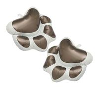 TOYANDONA Ballons en Aluminium Forme Os de Chien 2 Pièces Décorations Fête Animaux Compagnie pour Anniversaire Chiens