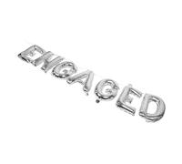 TOYANDONA Ballons Lettre Engaged Argent Métallique pour Décoration Fiançailles Fond Photo DIY Ballons Aluminium Brillants pour Célébration Mariage et Demande Mariage