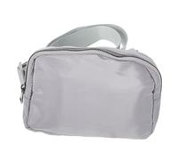TOYANDONA Banane en Cours D'exécution De Plein Air Taille Petite Pochette Ceinture Banane pour Femme De Ceinture De Randonnée Montagne Sachet De Camping Nylon Gris