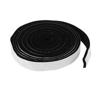 TOYANDONA Bande Isolation Adhésive Noire Résistante Au Feu pour Porte et Fenêtre Joint Étanchéité Autocollant Haute Température Bande Isolante Fumée et Usure