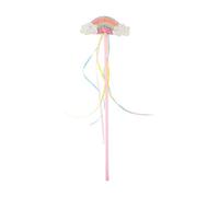 TOYANDONA Banderole De Baguette Arc-en-Ciel De Princesse Accessoires De Déguisement De Baguette De Princesse pour Anniversaire Déguisement Cosplay Shower