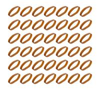 TOYANDONA Bandes de Retenue en Caoutchouc Épais pour Freins de Ski et Snowboard, Lot de 50 Set de Pièces, Élastiques Résistants pour Équipement de Sports d'hiver et Rangement Pratique