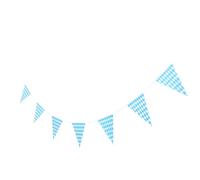 TOYANDONA Bannière Décorative pour Fête Bière 25 Fanions Triangulaires en Polyester 20 X 30 CM Guirlande Suspendue pour Décoration Intérieure et Extérieure