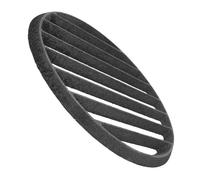 TOYANDONA Barbecue Ronde Fonte de Remplacement pour Plaque Inférieure Robuste pour Foyer et Brasero Accessoire de Cuisine Extérieure pour Camping et Réunions Familiales