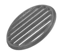 TOYANDONA Barbecue Ronde Fonte pour Cuisson Au Plaque de Cuisson Résistante pour Barbecue Extérieur Accessoires Compatibles pour Foyer et Camping Nettoyage Facile Distribution Uniforme