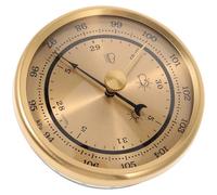 TOYANDONA Baromètre Multifonctionnel à Cadran Compact 1 Pièce - Manomètre à Air Précis Thermomètre et Hygromètre Intégrés - Appareil de Mesure pour Intérieur, Jardin et Usage Domestique