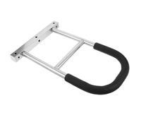 TOYANDONA Barrière de Lit Simple 44,5 X 30 X 3 Cm en Acier Robuste avec Poignée de Support Antidérapante, Barre de Sécurité Latérale pour Personnes Âgées, Aide la Mobilité et Prévention