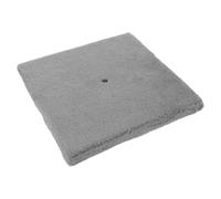 TOYANDONA Base de Remplacement Griffoir pour Chat 26x26 Cm Gris en Peluche, Planche Solide pour Arbre à Chat DIY, Accessoire Intérieur pour Réparation et Extension, Matériau Résistant