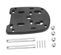 TOYANDONA Base Plate Adapter pour Moto Platine Fixation Renforcée Antichoc Support pour Coffre Arrière avec Vis Résistant à Eau et Compatible Porte-Bagages Top Case