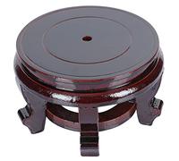 TOYANDONA Base Ronde pour Sculpture et Décoration Support Polyvalent pour Pots de Fleurs Statues Bouddha Vases et Objets Dart Plateau Dexposition Stable Diamètre Charge Jusquà
