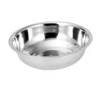 TOYANDONA Bassine Acier Inoxydable Épaisse pour Lavage Légumes et Salade Bol Polyvalent Résistant et Facile à Nettoyer pour Cuisine Maison et Professionnelle