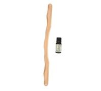 TOYANDONA Bâton de Bois Naturel pour Muscles et Circulation Sanguine Outil Pratique et Portable Relaxant pour Dos Jambes et Fascias Cadeau avec Essentielle Offerte