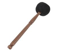 TOYANDONA Bâton De Bol Chantant Népalais En Feutre De Laine Noir, Taille Moyenne, Maillet Pour Bol Sonore, Accessoire Pour Contemplation Et Cours De Yoga