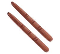 TOYANDONA Bâton de Massage en Bois pour Points D’acupuncture, Détente | Bois et Plastique, Finition Lisse sans Bavure, Ciblage Précis, pour Adultes, Athlètes, Voyage et Pause Bureau