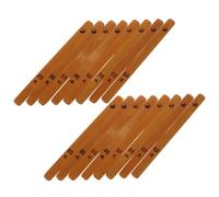 TOYANDONA Bâtonnets de Divination en Bambou Vintage, 16 Pièces, Accessoires Traditionnels Polis la Main pour Temples et Sanctuaires, Objets de Collection Élégants