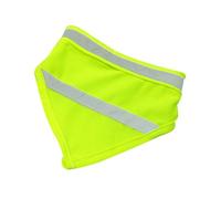 TOYANDONA Bavoir pour Chien avec Bande Adhésive Écharpe Réfléchissante pour Chien pour Promenade Nocturne Bandana Confortable pour Animaux De Compagnie