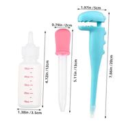 TOYANDONA Biberon Dalimentation pour Animaux avec Tétines Confortables Compatible Chaton Chiot et Petits Animaux Multi Usage pour Lait et Médicaments Facile à Utiliser