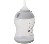 TOYANDONA Biberon pour Animaux Allaitants 80 ML en Silicone Gris, Petit Distributeur de Lait pour Chiots et Chatons -nés, Kit D’Alimentation Pratique pour Soins Infirmiers Animaux