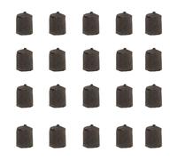 TOYANDONA Bloc Nutritif de Semis 20 Pièces en Tourbe Noir 30x32 Mm | Culture sans Sol, Facilite le Transport Repiquage, pour Jeunes Plants, Jardin Arrière et Jardinière de Terrasse