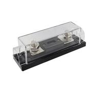 TOYANDONA Bloc Porte-fusible Anl Boîtier Abs Transparent Résistant Protection Surcharge Stable pour Batterie Automobile