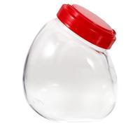 TOYANDONA Bocal à Bonbons Transparent avec Large Ouverture Récipient Plastique Clair pour Stockage Polyvalent pour Friandises Cookies et Décoration de Fête Couleur Couleur Aléatoire