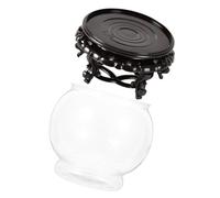 TOYANDONA Bocal à Poissons Transparent Plastique Aquarium Décoratif De Table Petit Globe pour Poissons Rouges