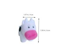 TOYANDONA Boîte à Bague Motif Vache Mignonne Coffret Cadeau pour Fiançailles Mariage et Rangement Bijoux Élégant