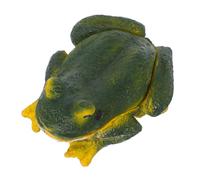 TOYANDONA Boîte à Clés Cachée Étanche pour Jardin Cache Clé Discret et Forme de Grenouille Verte Cachette Sécurisée pour de Rechange Ornement Décoratif Extérieur et Intérieur