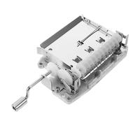 TOYANDONA Boîte à Musique à manivelle à Faire soi-même | Mécanisme de boîte à Musique à 30 Notes en Papier | Créez Vos Propres chansons Idéal pour Les et Les projets créatifs