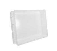 TOYANDONA Boîte à Pâte Empilable sans Couvercle Bac de Fermentation Réutilisable pour Pizza et Capacité et Facile à Nettoyer Conteneur Gain de Place pour Usage Commercial