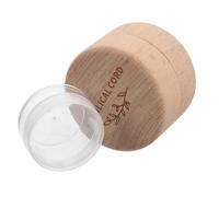 TOYANDONA Boîte à Souvenirs pour Cordon Ombilical Bois avec Couvercle Transparent pour Baptême et Conservation des Premiers Instants
