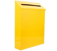 TOYANDONA Boîte aux Lettres Murale Vintage Fer Design Simple et Léger Décoration Maison et Jardin et Gain de Place Boîte aux Lettres Extérieure Rétro