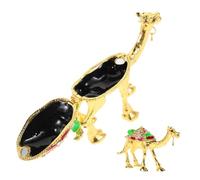 TOYANDONA Boîte Bijoux Charnière Métal Décorative Forme d'animal Coffret Trinket Polyvalent pour Voyage et Décoration Cadeau Artistique pour Femme