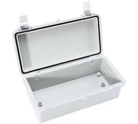 TOYANDONA Boîte de Jonction Électrique et Imperméable en Abs Blanc Étanche Résistante aux Impacts, Design Spécial Coffret Électrique Robuste pour Projets Extérieurs