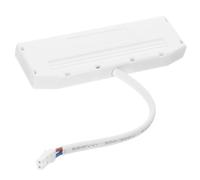 TOYANDONA Boîte de Jonction Électrique Installation Facile Assure la Stabilité Luminosité des Câbles 10 Trous en Plastique Blanc pour Éclairage D'armoire