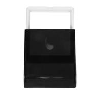 TOYANDONA Boîte de Prise à Glissière Adhésive Étanche Noire pour Salle | Plastique, Protection Anti-éclaboussures, Réduit les Risques de Court-circuit, Pose sans Perçage, Intérieur Extérieur