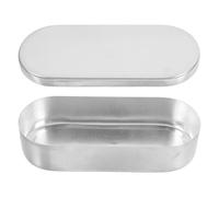 TOYANDONA Boîte de Rangement Thermomètre Aluminium Argentée, Étui de Voyage Compact pour Thermomètres, Facile à Utiliser pour la Maison