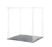 TOYANDONA Boîte de Rangement Transparente en Acrylique pour Poupées et Collections, Résistant et Design Créatif, pour Organiser et Protéger Vos Modèles