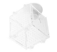 TOYANDONA Boîte de Reproduction Acrylique Transparente pour Aquarium Isolation des Crevettes et Poissons Protection des Alevins Durable et Stable